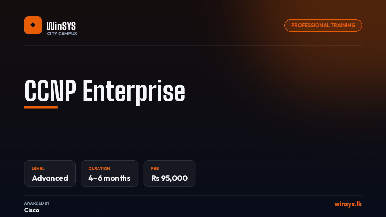 CCNP Enterprise