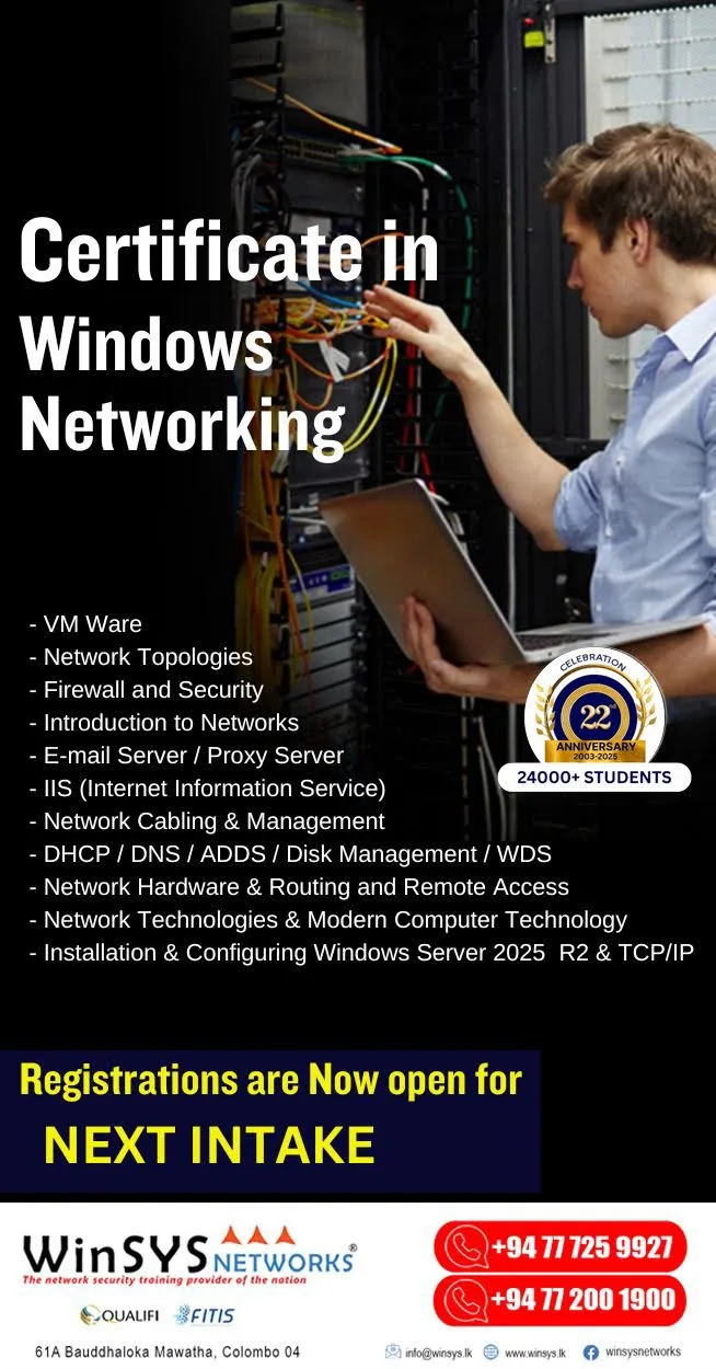 Certificate in Windows Networks