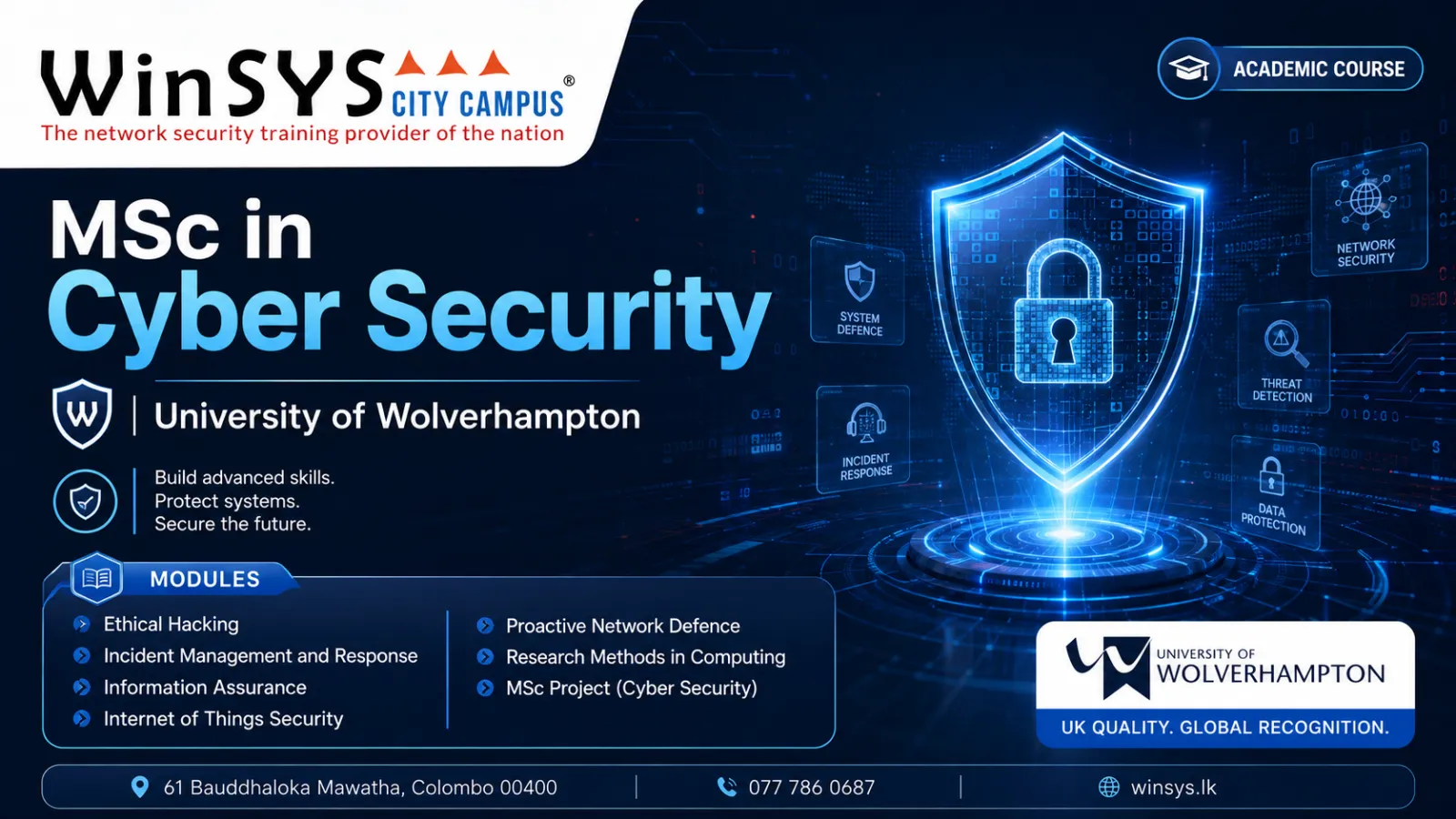 *MSc in Cyber Security