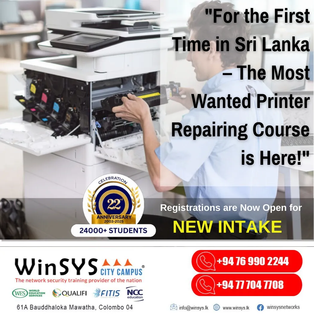 Certificate in Printer Repair and Maintenance