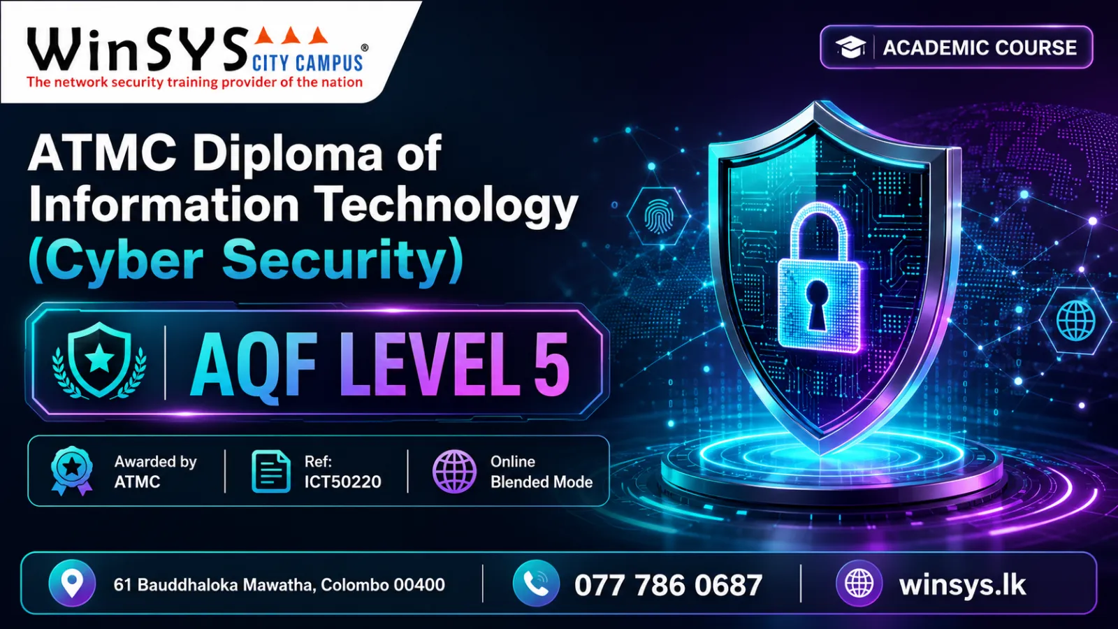 *ATMC Diploma of Information Technology (Cyber Security)