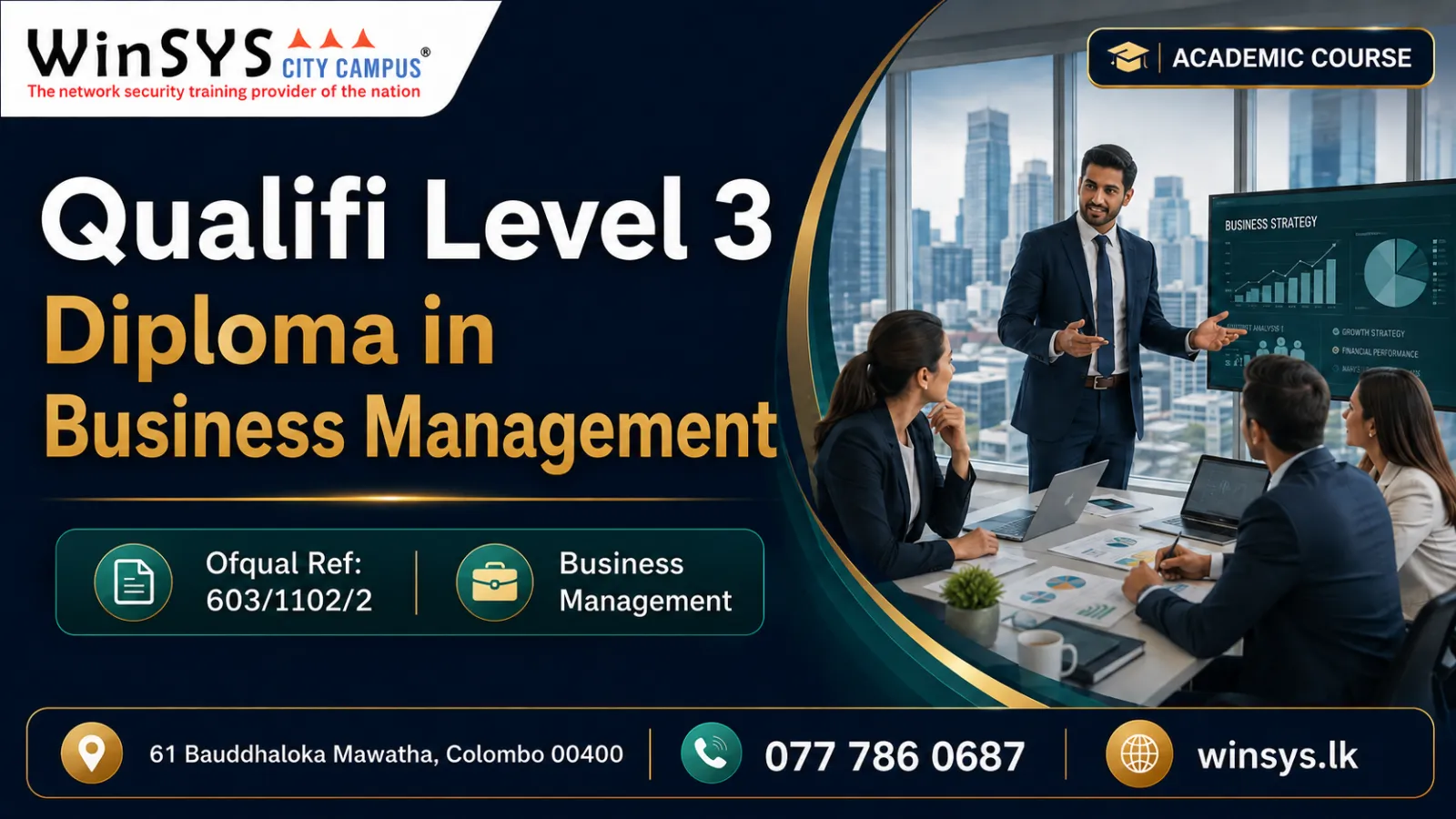 Qualifi Level 3 Diploma in Business Management