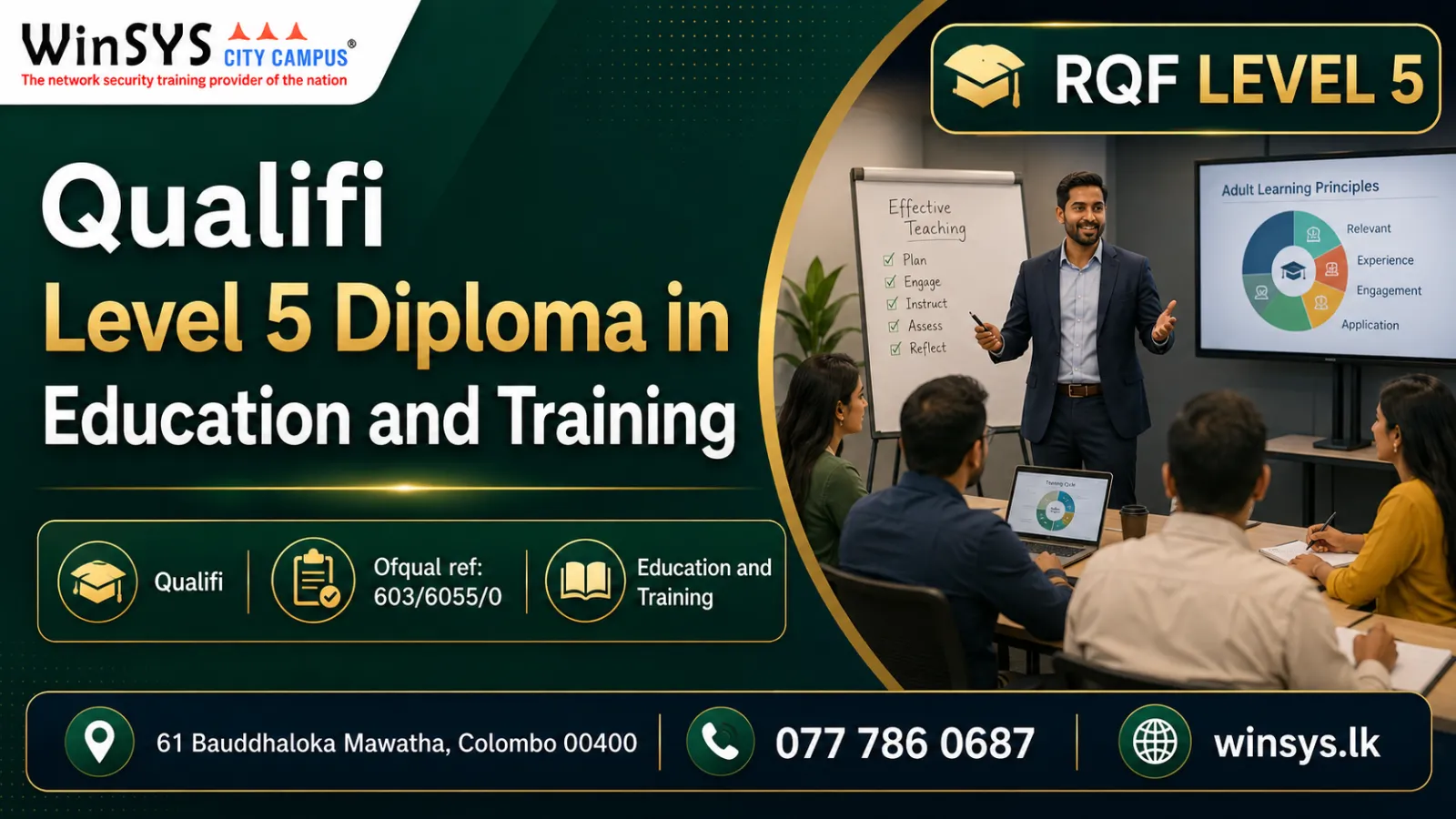Qualifi Level 5 Diploma in Education and Training