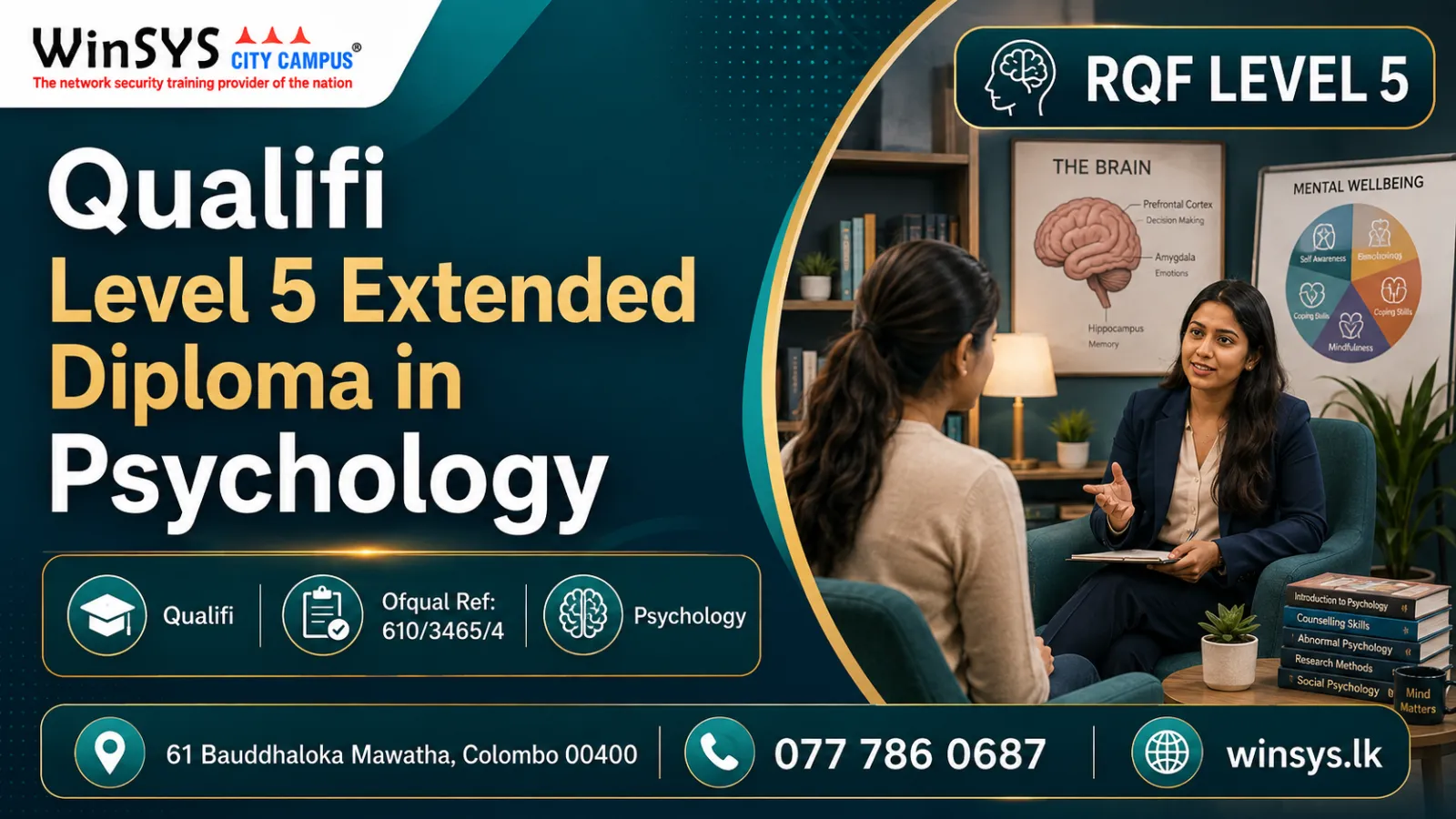 Qualifi Level 5 Extended Diploma in Psychology