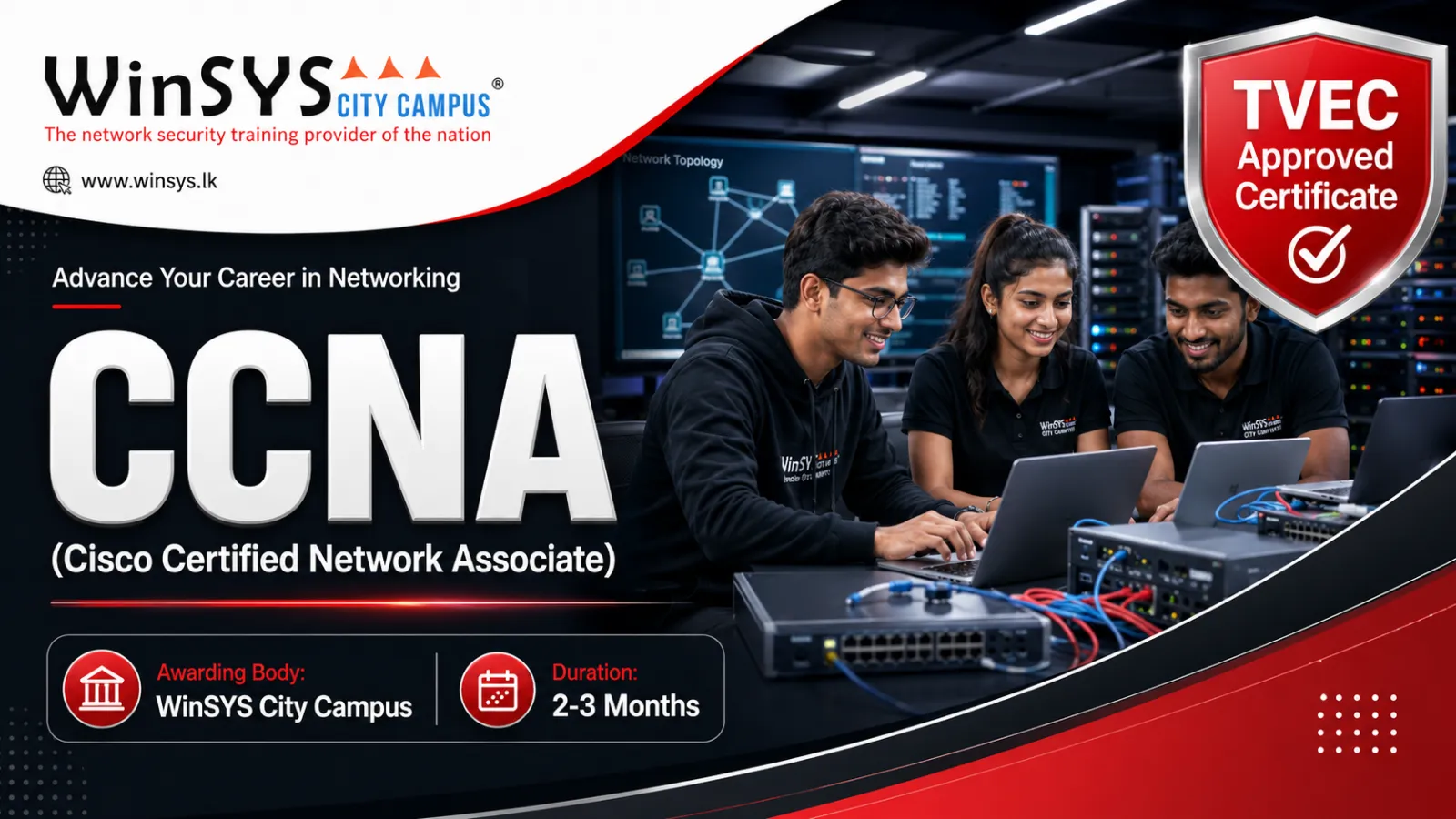 CCNA ( Cisco Certificed Network Associate )