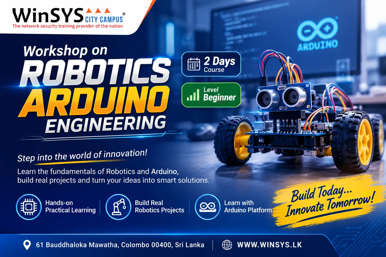 Workshop on Robotics Arduino Engineering