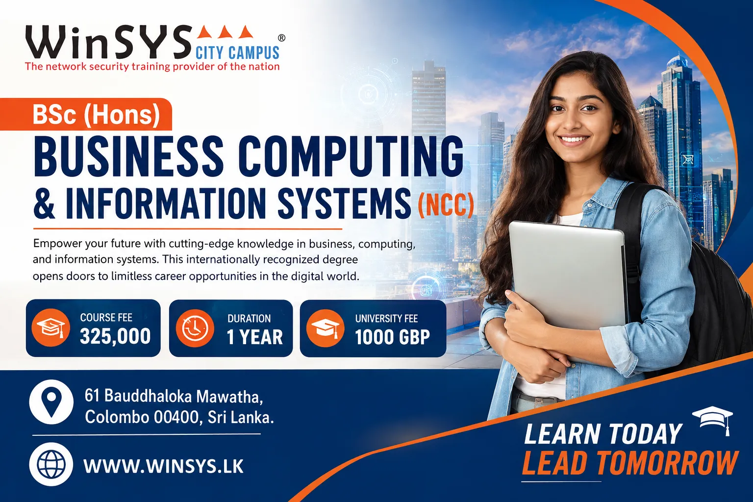 BSc (Hons) Business Computing & Information Systems (NCC)