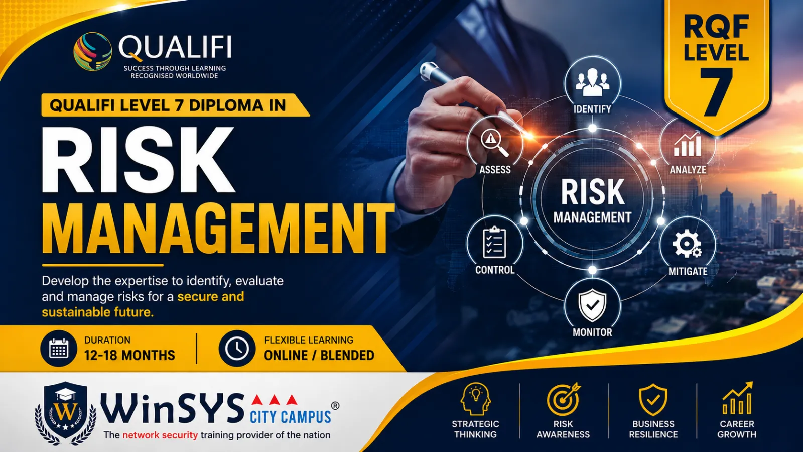 Qualifi Level 7 Diploma in Risk Management