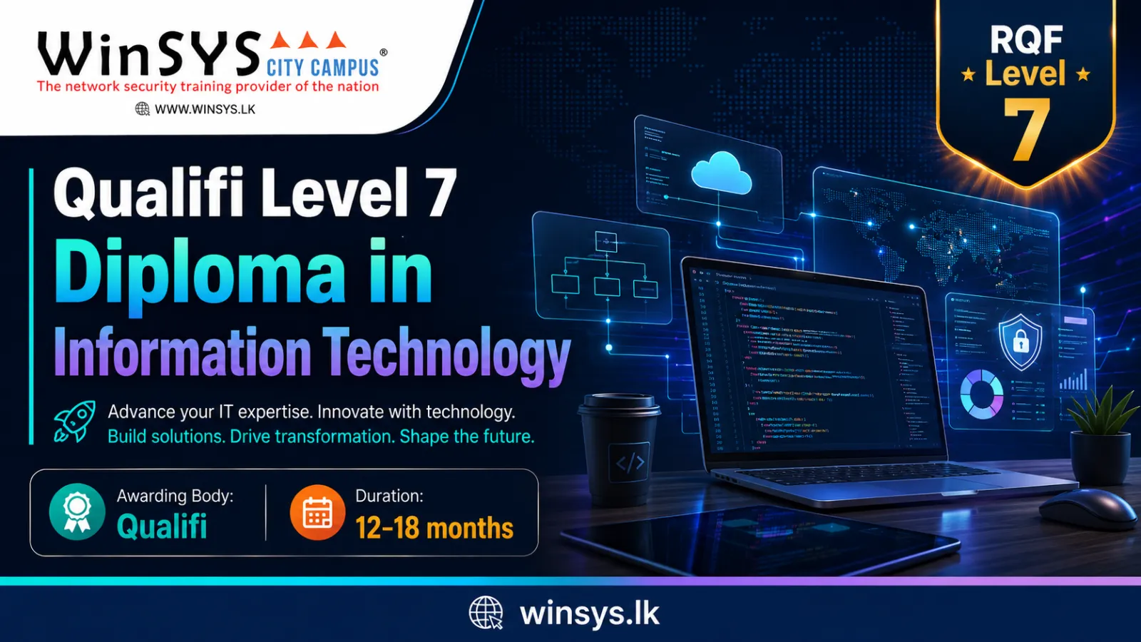 Qualifi Level 7 Diploma in Information Technology