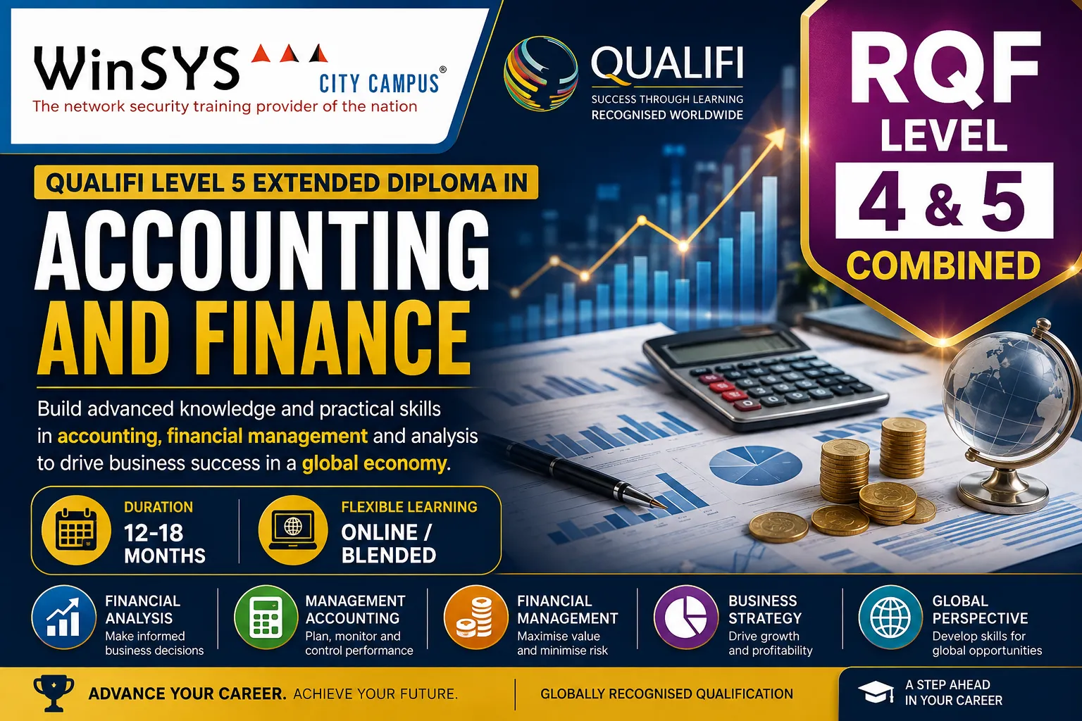 Qualifi Level 5 Extended Diploma in Accounting and Finance