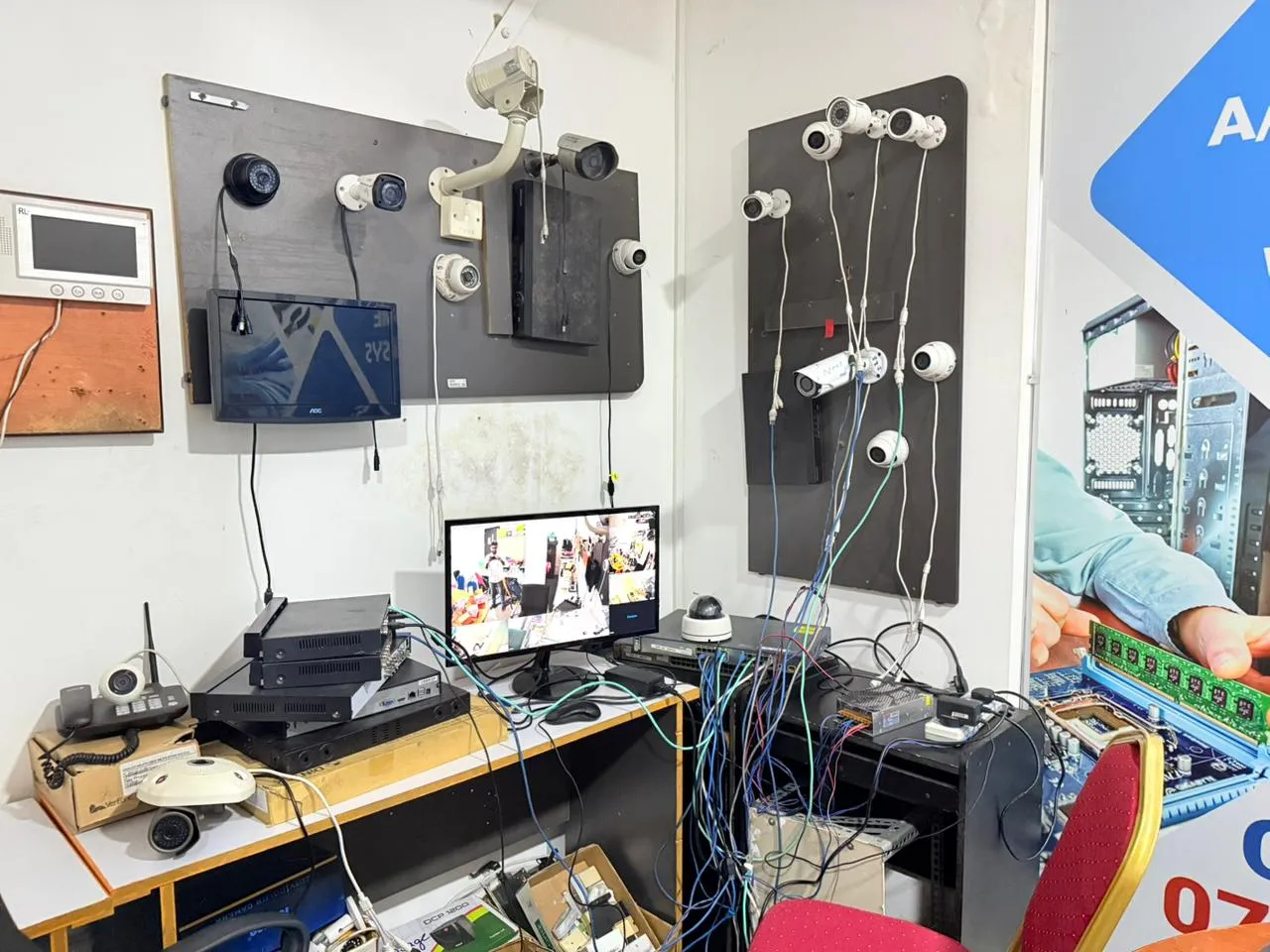 CCTV practical class