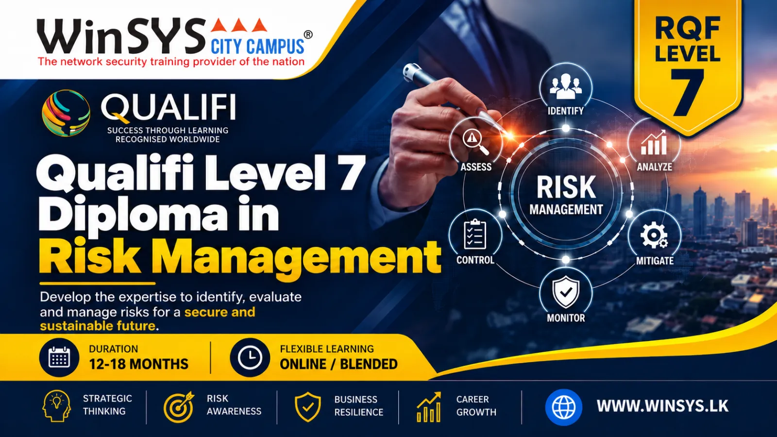 Qualifi Level 7 Diploma in Risk Management
