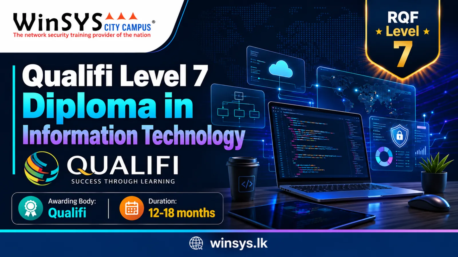 Qualifi Level 7 Diploma in Information Technology