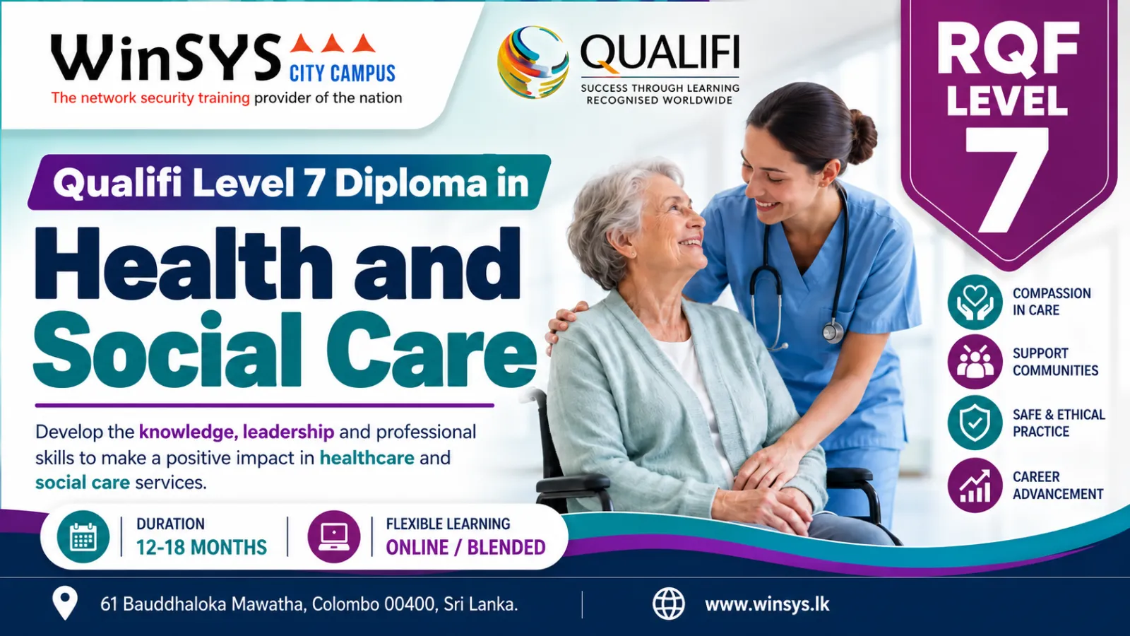 Qualifi Level 7 Diploma in Health and Social Care