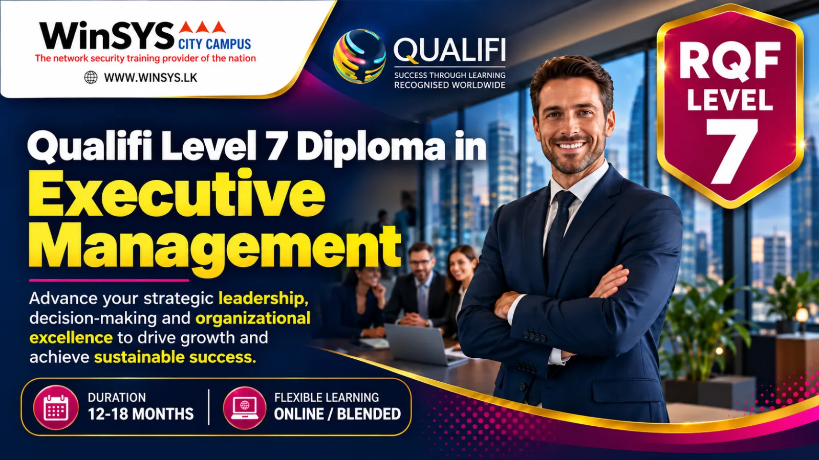 Qualifi Level 7 Diploma in Executive Management