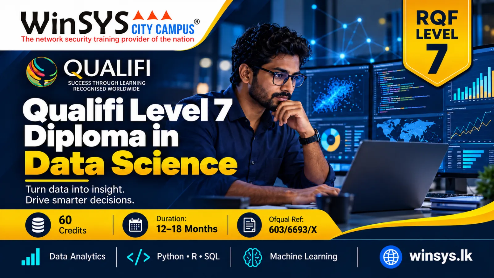 Qualifi Level 7 Diploma in Data Science