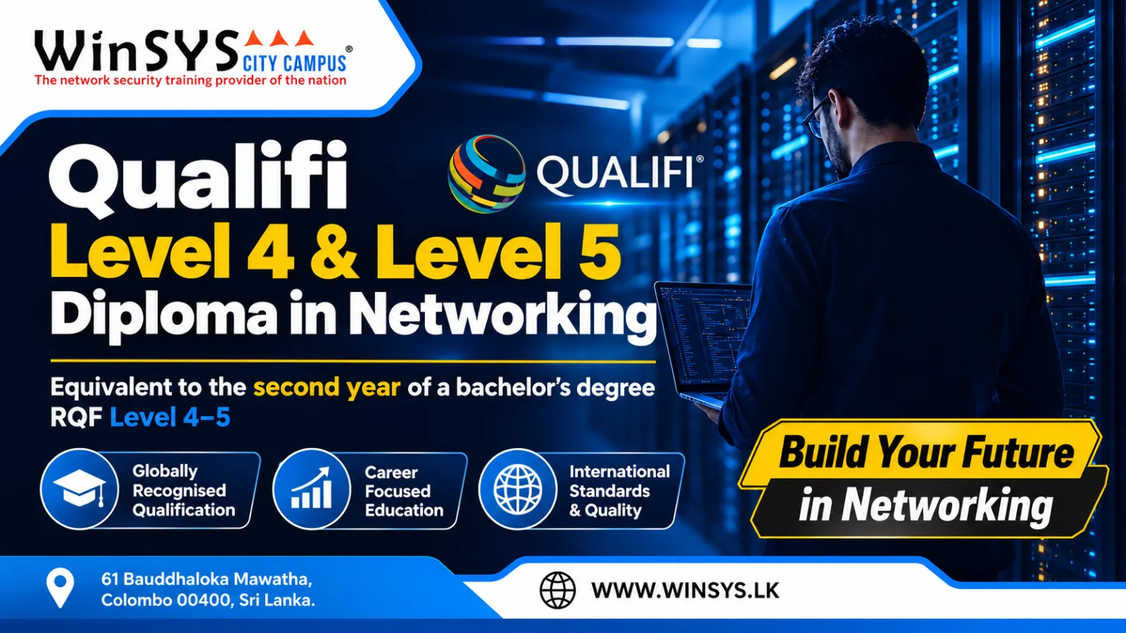 Qualifi Level 4 & Level 5 Diploma in IT-Networking